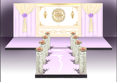 婚慶宴會(huì)活動(dòng)效果圖策劃與手繪表現(xiàn)的藝術(shù)融合